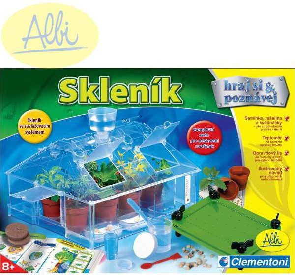 ALBI HRA Skleník pěstování rostlin *SPOLEČENSKÉ HRY*