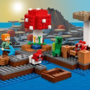 LEGO MINECRAFT Ostrov hub 21129 STAVEBNICE