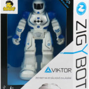 Robot Viktor interaktivní Zigybot 26cm IR ovládání pohybem ruky na baterie 2 barvy Zvuk