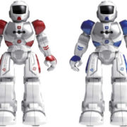 Robot Viktor interaktivní Zigybot 26cm IR ovládání pohybem ruky na baterie 2 barvy Zvuk