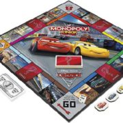 HASBRO Hra MONOPOLY Junior Auta 3 (Cars) *SPOLEČENSKÉ HRY*