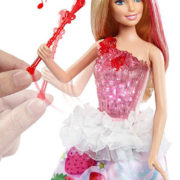 MATTEL BRB Panenka Barbie 29cm Dreamtopia princezna jahůdková Světlo Zvuk