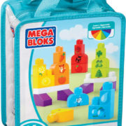 MEGA BLOKS Baby kostky naučné 20ks malý stavitel stavebnice pro miminko