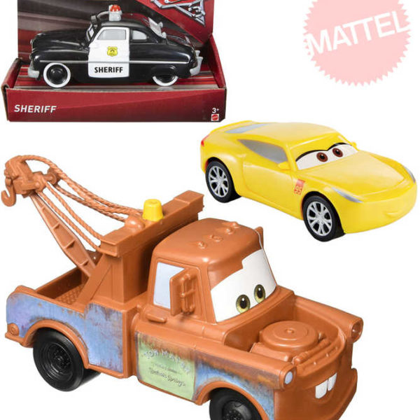 MATTEL Cars 3 (Auta) Autíčko 12cm plastové 4 druhy
