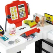 SMOBY Supermarket červeno-zelený dětský obchod velký herní set na baterie Světlo Zvuk