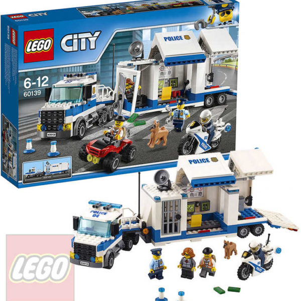 LEGO CITY Mobilní velitelské centrum 60139 STAVEBNICE