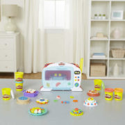 HASBRO PLAY-DOH Set Trouba mikrovlnná s doplňky + modelína 6 kelímků Světlo Zvuk