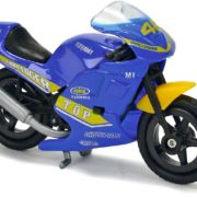 MAJORETTE Motocykl Fantasy 6,5cm motorka na volný chod 11 druhů kov na kartě