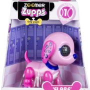 SPIN MASTER Dog Zoomer Zuppstar štěňátko interaktivní 10cm na baterie Světlo Zvuk 6 druhů