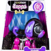 SPIN MASTER Dog Zoomer Zuppstar štěňátko interaktivní 10cm na baterie Světlo Zvuk 6 druhů