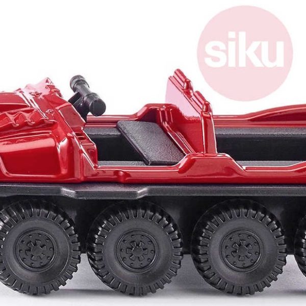 SIKU Argo Avenger terénní vozidlo červené model kov 1386