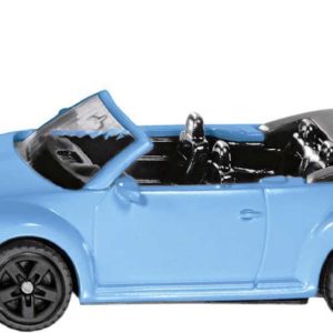 SIKU Auto modré brouk VW The Beetle Cabrio model kov 1505