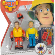 SIMBA Figurka Požárník Sam 7,5cm a jeho kamarádi set 2 figurky 4 druhy plast