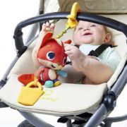TINY LOVE Baby lišák Christopher textilní závěsný vibrující s kousátkem pro miminko