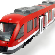 DICKIE Vlak City 45cm na volnoběh 1:43 funkční prvky regio train městský plast