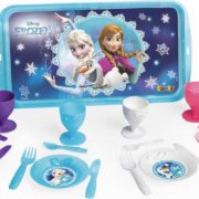 SMOBY Set dětský čajový Frozen (Ledové Království) 22ks s tácem plast