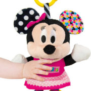 CLEMENTONI PLYŠ Baby Minnie Mouse myška kousátko Zvuk *PLYŠOVÉ HRAČKY*