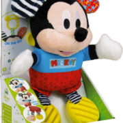 CLEMENTONI PLYŠ Baby Mickey Mouse myšák kousátko Zvuk *PLYŠOVÉ HRAČKY*