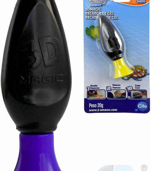 EP Line 3D Magic Náhradní náplň 20g 1ks na kartě 6 barev