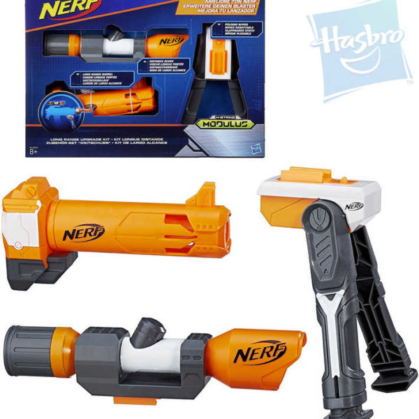 HASBRO NERF Modulus set 3ks k pistolím extra výbava na dlouhé vzdálenosti
