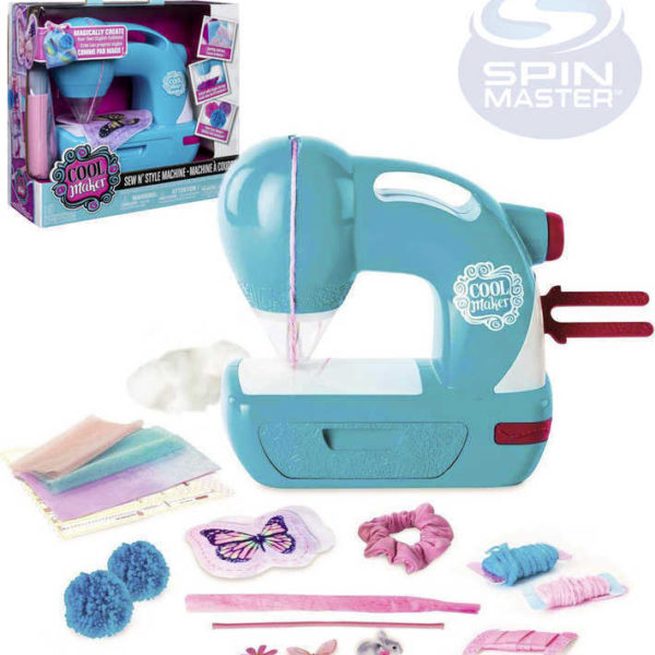 SPIN MASTER Cool Maker šicí stroj dětský kreativní set s doplňky v krabici