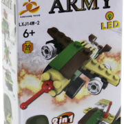 EP line Stavebnice Army 2v1 LED Světlo plast 6 druhů
