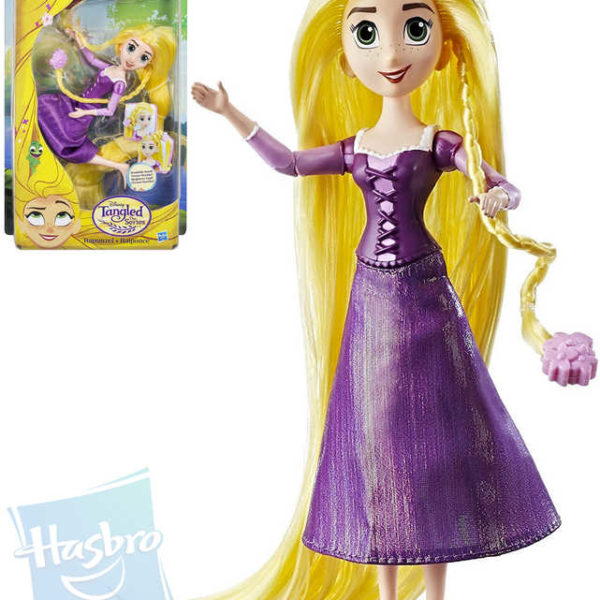 HASBRO Panenka princezna Locika extra dlouhé vlasy Disney Na vlásku