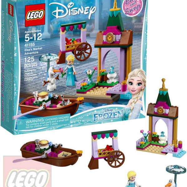 LEGO PRINCESS Elsa a dobrodružství na trhu Frozen STAVEBNICE 41155