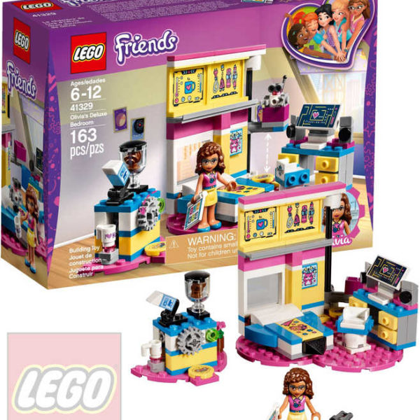 LEGO FRIENDS Olivia a její luxusní ložnice STAVEBNICE 41329