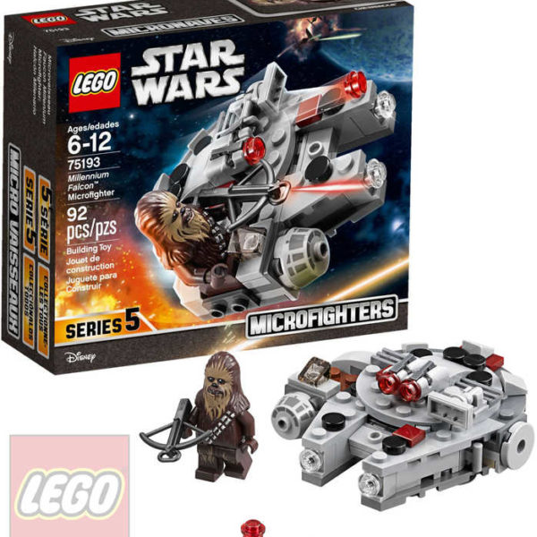 LEGO STAR WARS Mikrostíhačka Millennium Falcon STAVEBNICE 75193