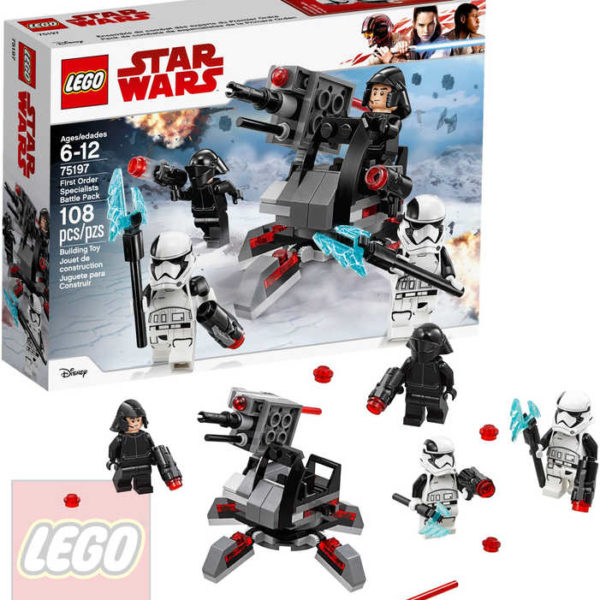 LEGO STAR WARS Oddíl speciálních jednotek Prvního řádu STAVEBNICE 75197