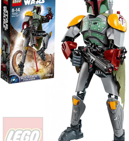 LEGO STAR WARS Boba Fett akční figurka STAVEBNICE 75533