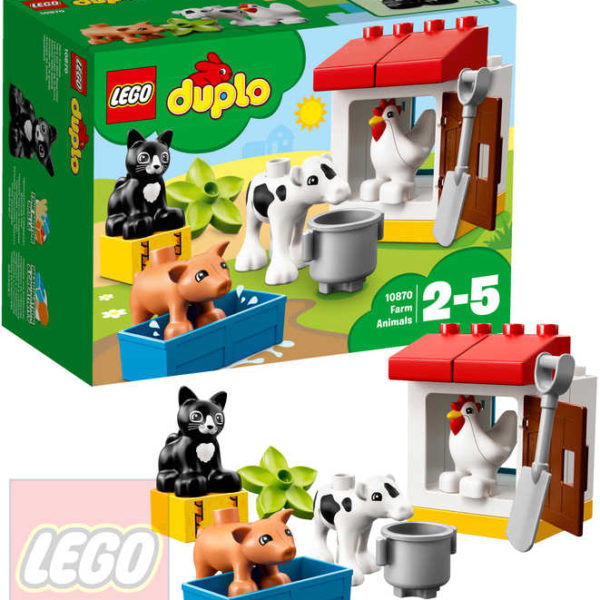 LEGO DUPLO Zvířátka z farmy STAVEBNICE 10870