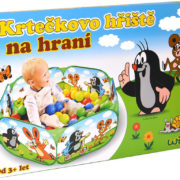 Hřiště dětský baby koutek Krtek (Krteček) skládací s ohrádkou pro miminko