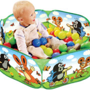 Hřiště dětský baby koutek Krtek (Krteček) skládací s ohrádkou pro miminko