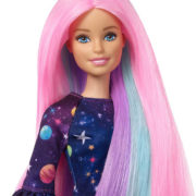 MATTEL BRB Panenka Barbie žužu kouzelné vlasy běloška set s doplňky