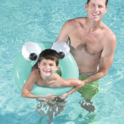 BESTWAY Kruh dětský nafukovací 61cm s očima plavací kolo do vody