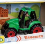 LENA Truckies traktor 17cm set baby autíčko + panáček 01624 plast