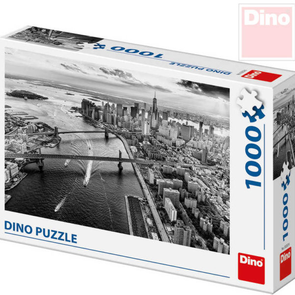 DINO Puzzle skládačka pohled na Manhattan New York 1000 dílků 66x47cm