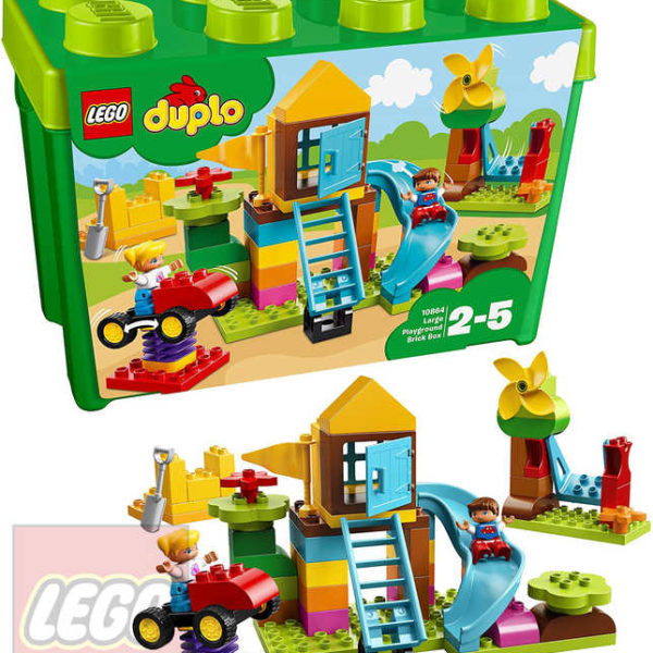 LEGO DUPLO Velký box s kostkami na hřiště 10864 STAVEBNICE