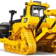 BRUDER 02452 Buldozer stavební stroj Caterpillar žlutý model 1:16