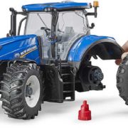 BRUDER 03120 Traktor New Holland T7.315 modrý model 1:16 plast