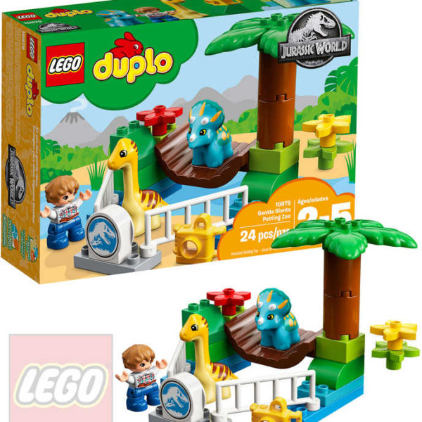 LEGO DUPLO JURSKÝ SVĚT Dinosauří ZOO 10879 STAVEBNICE