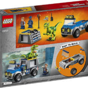 LEGO JUNIORS JURSKÝ SVĚT Vozidlo pro záchranu Raptora 10757 STAVEBNICE