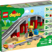 LEGO DUPLO Doplňky k vláčku most a koleje 10872 STAVEBNICE