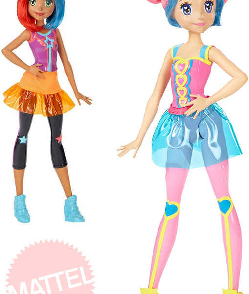 MATTEL BRB Panenka Barbie ve světě her spoluhráčky 2 druhy