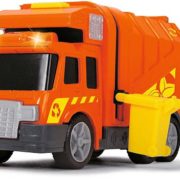 DICKIE Auto funkční Popeláři 15cm na baterie volný chod Světlo Zvuk