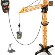 DICKIE Jeřáb Giant Crane 100cm funkční na baterie ovládání na kabel plast
