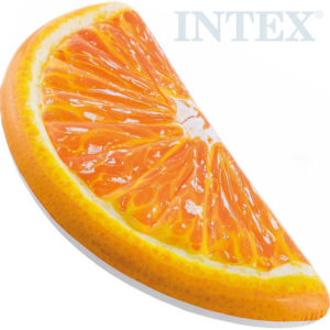 INTEX Lehátko nafukovací 178x85cm plátek pomeranče do vody