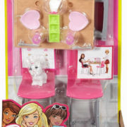 MATTEL BRB Nábytek pro panenku Barbie set se zvířátkem 3 druhy
